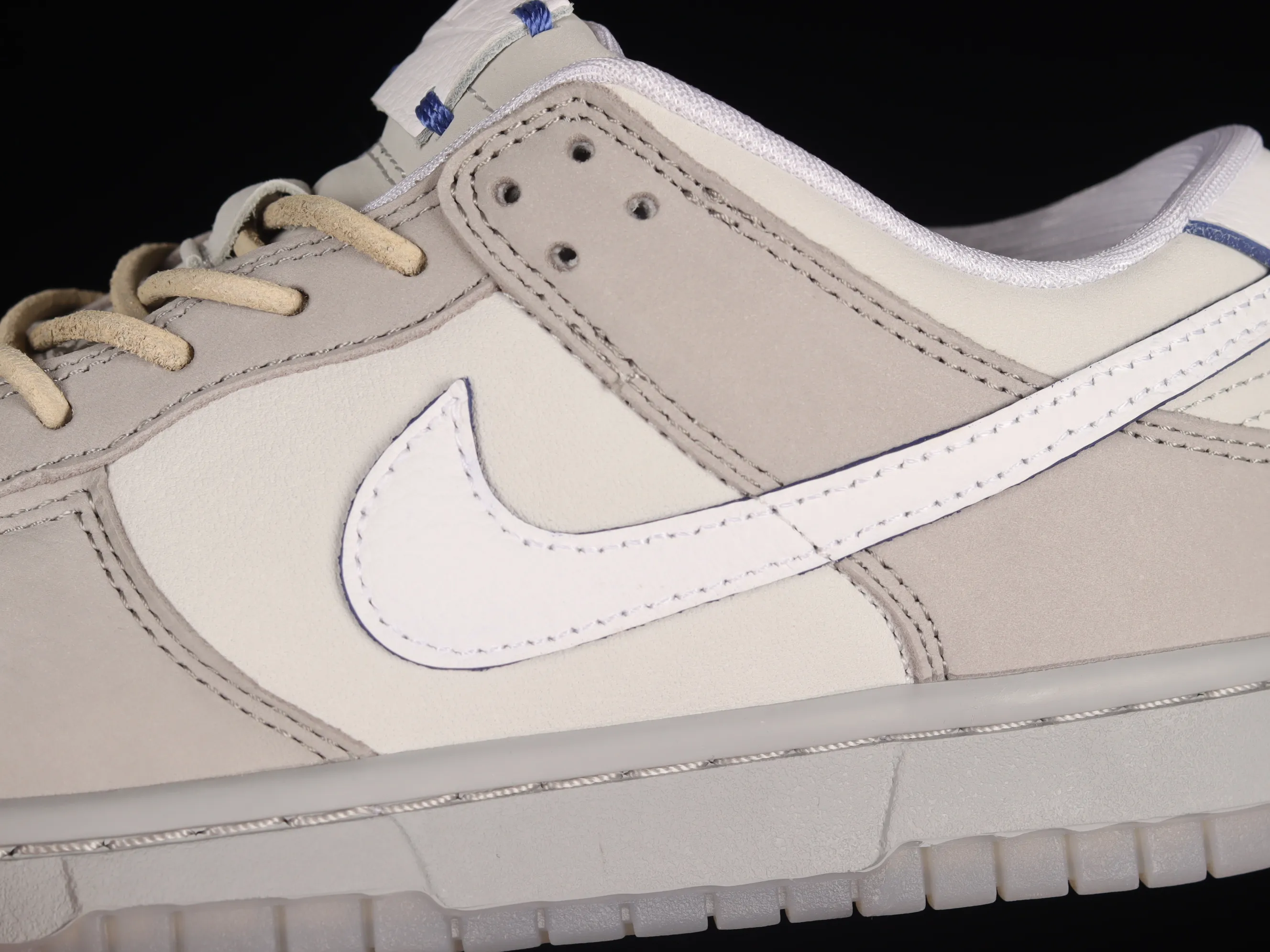 All Categories Nk SB Dunk Series Nk SB Dunk Low Low-top sneakers Pure original version Nk SB Dunk Low "Grey Leather" Moon Gray SB low-top sports and leisure sneakers DX3722-001